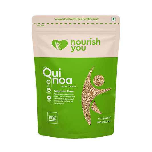 NOURISH YOU  WHITE QUINOA 500Gms
