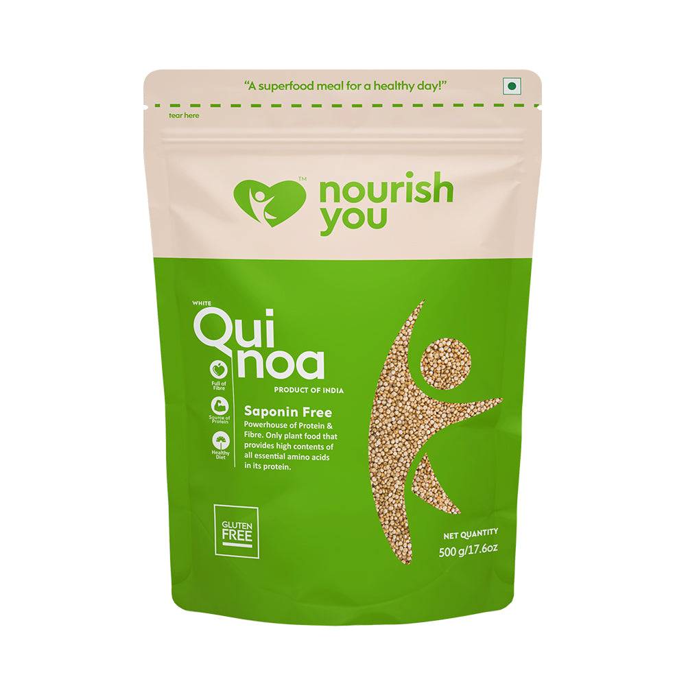 NOURISH YOU  WHITE QUINOA 500Gms