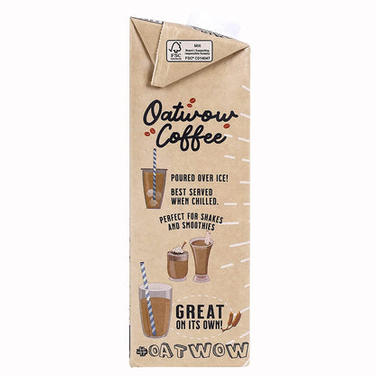 Urban Platter OatWOW Coffee Oat Beverage, 1L [Plant-based Dairy Alternative]