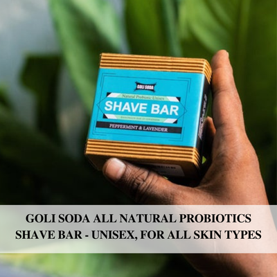 Goli Soda All Natural Probiotics Shave Bar - 90 g