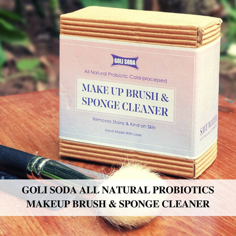 Goli Soda All Natural Probiotics Make Up Brush & Sponge Cleaner - 90 g