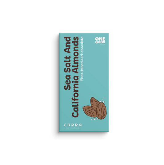 One Good Sea Salt and California Almonds Dark chocolate, 50gm