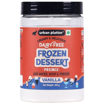 Urban Platter Dairy-Free Frozen Dessert Vanilla Premix 300g