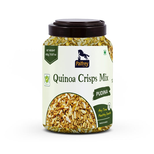 Palfrey Quinoa Crisps Mix Healthy Supersnacks (Pudina) 450g