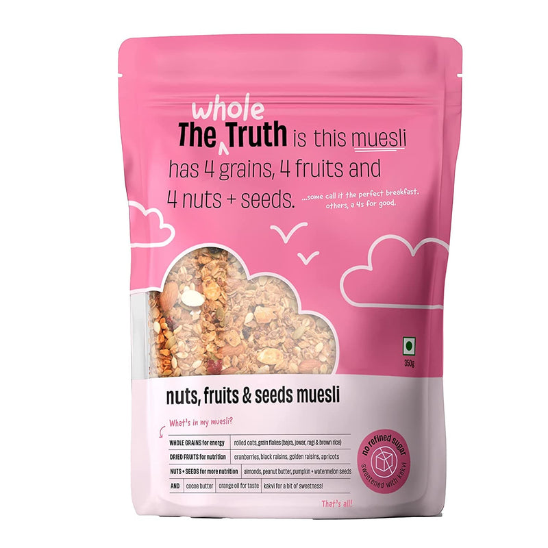 The Whole Truth - Breakfast Muesli Nuts, Fruits and Seeds - 750g