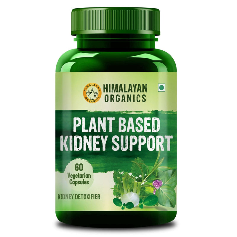 Himalayan Organics Plant Based Kidney Support | Patarchata, Fennel, Punernava | 60 Veg Capsules