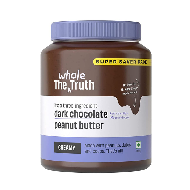 The Whole Truth - Dark Chocolate Peanut Butter - Creamy 925g