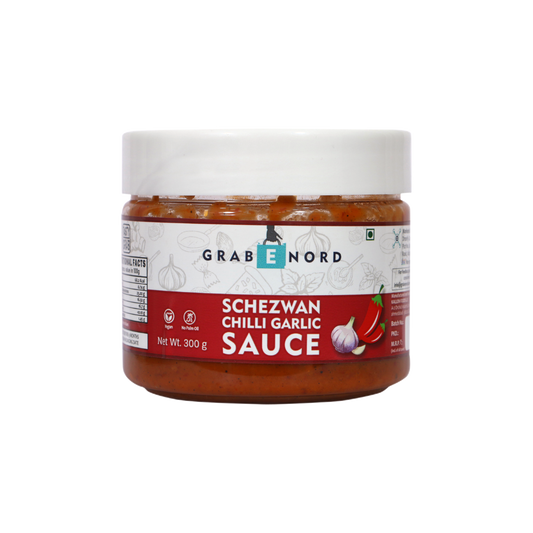 Grabenord Schezwan Chilli Garlic Sauce - 300g (Hot Sauce) - to live