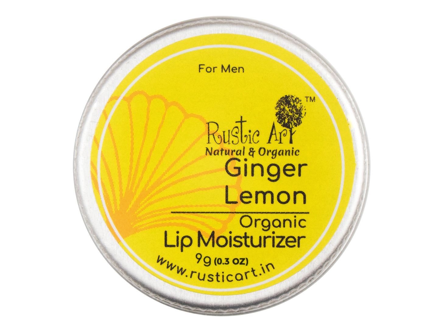 Ginger Lemon Lip Moisturizer (9gm) | Organic, Vegan