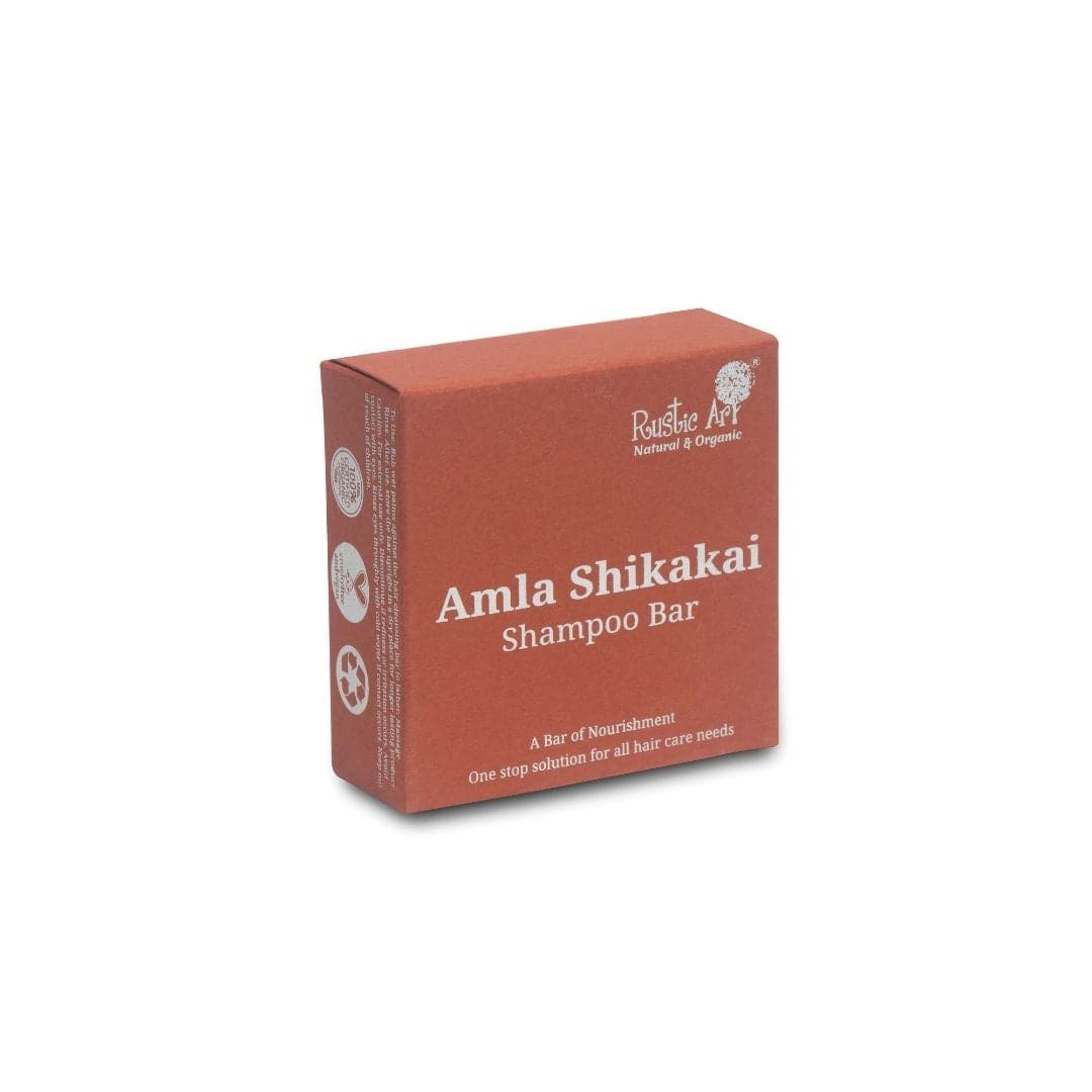 Rustic Art Amla Shikakai Shampoo Bar 75g