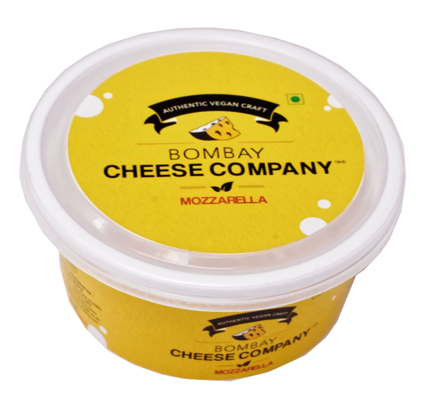 Bombay Cheese Company's Mozzarella Cheese, 150 grams - plant based Dukan