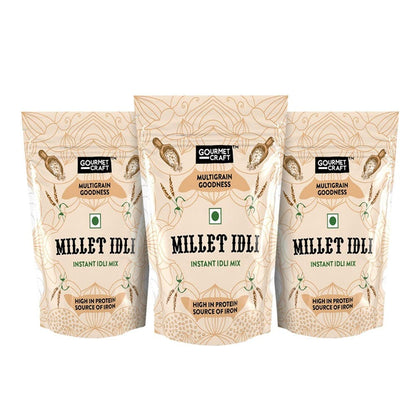 Gourmet Craft Millet Idli(3 Packs-250 Gms each)