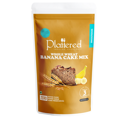 Plattered Banana Cake Mix (Whole Wheat) 320g