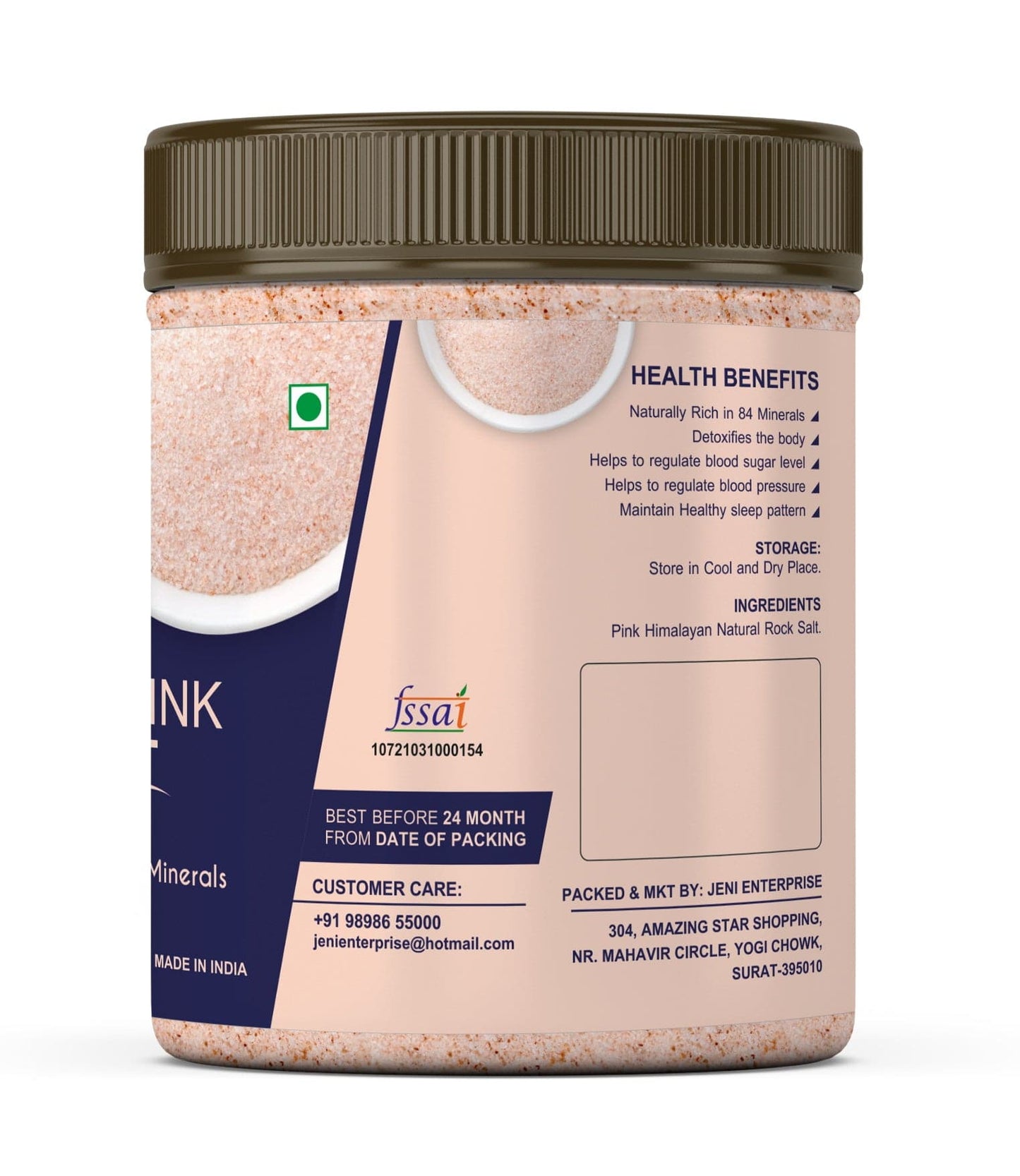 PALFREY Pink Himalayan Rock Salt (1 kg)