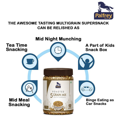 Palfrey Roasted 5 Grain Mix Healthy Supersnacks