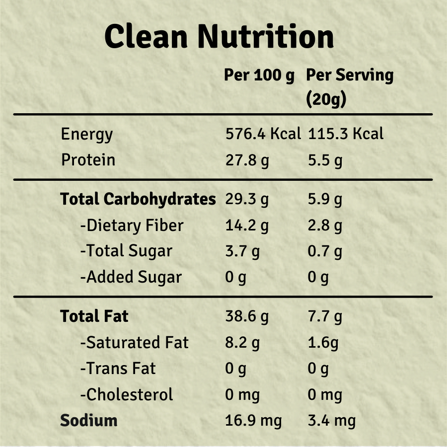 Jus Amazin CRUNCHY Organic Peanut Butter - Unsweetened (1kg)