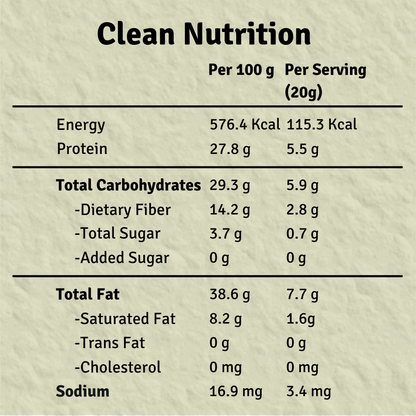 Jus Amazin CRUNCHY Organic Peanut Butter - Unsweetened (1kg)