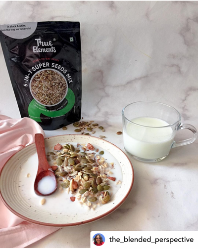 True Elements 5-in-1 Super Seeds Mix - plant based Dukan
