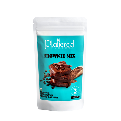 Plattered Dairy-Free Brownie Mix 240g (Plant Based)