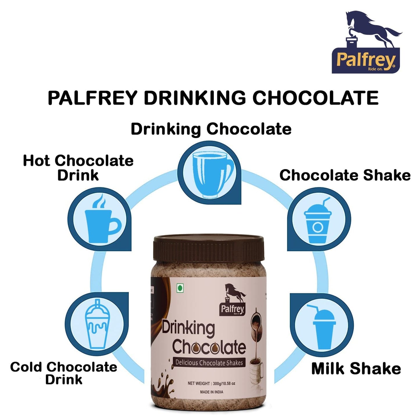 Palfrey Drinking Chocolate Powder 300g