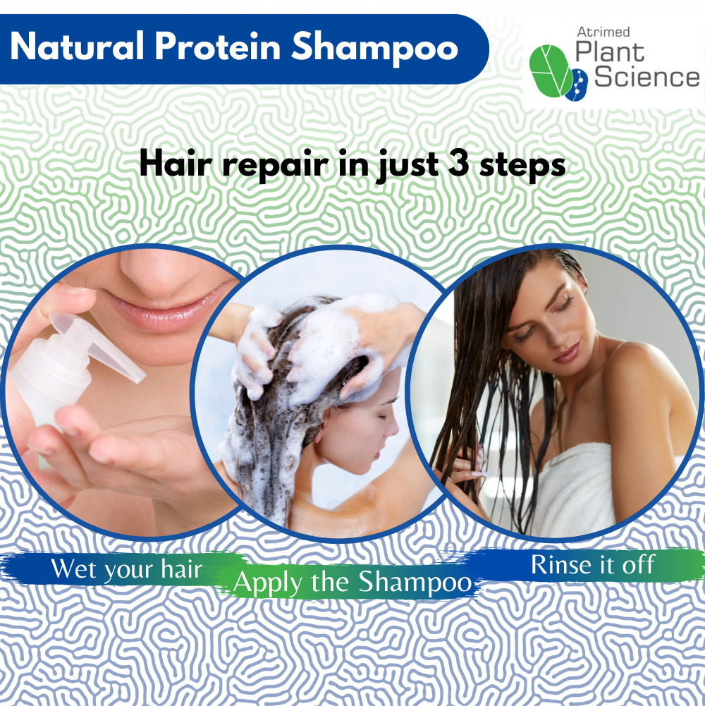 Atrimed Plant Science Natural Protein shampoo