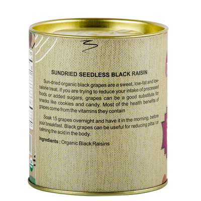 Praakritik Organic Black Raisins 200 G