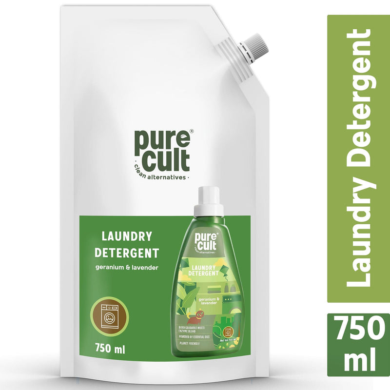 PureCult Laundry Detergent for Top and Front Load wash