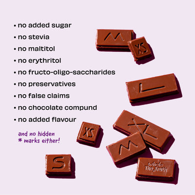 The Whole Truth Dark Chocolate (Almond Raisin) (80g x Pack of 2)