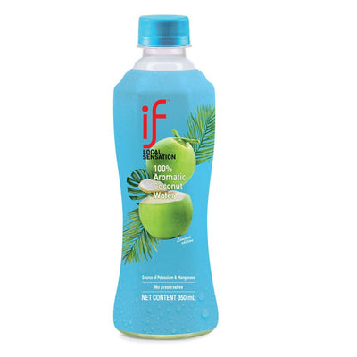IF Aromatic Coconut water - 350ml x 3 =1050ml Pack of 3 bottles - plant based Dukan