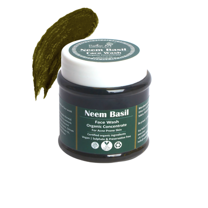 Rustic Art Neem Basil Face Wash Concentrate (125gm)