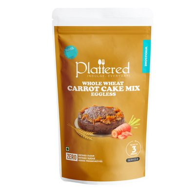 Plattered Carrot Cake Mix (Whole Wheat) 225g