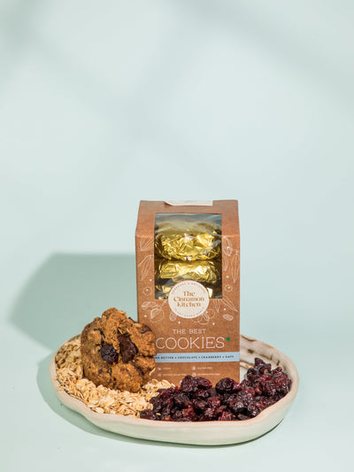 The Cinnamon Kitchen Best Cookies (Box of 5 cookies - 220g) - Gluten Free
