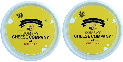 Bombay Cheese Company's Cheddar Cheese, 150 grams - plant based Dukan
