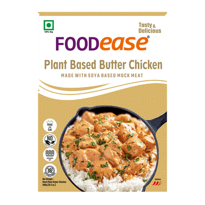 Foodease Plant-Based Butter Chicken with gravy, 300gm