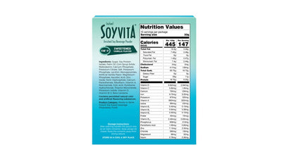 Soyvita Sweetened Vanilla Plant Based Vegan Soya Milk Powder Online In India