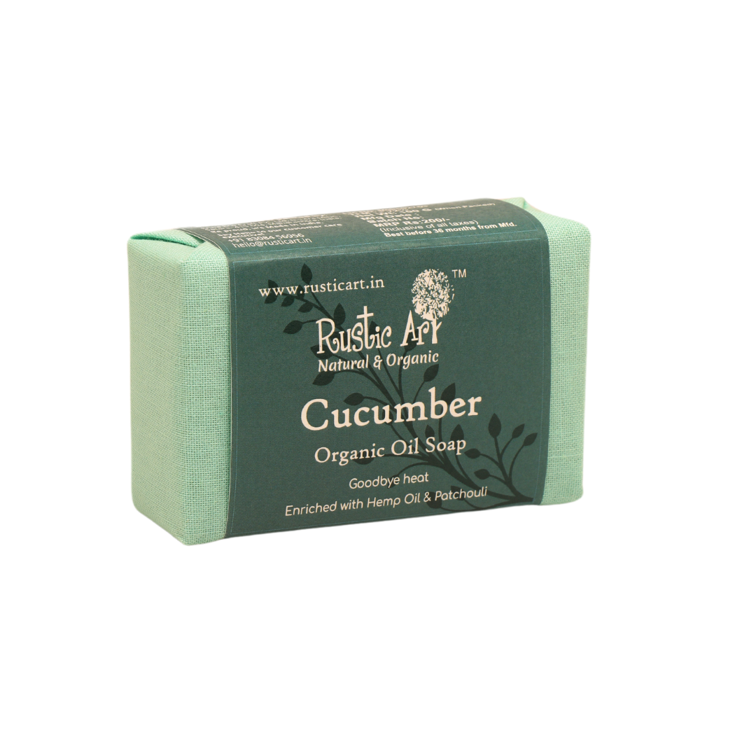Cucumber Soap (100gm) | Organic, Vegan