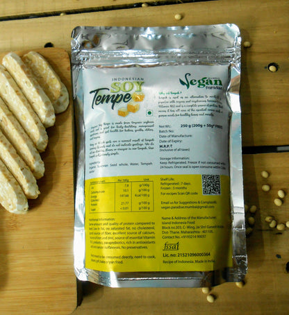 Vegan Paradise Soybean Tempeh 250g (MUMBAI ONLY)