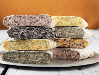 Posh Flavors Tempeh Starter Culture | Make Indonesian Tempeh at Home | Easy-to-Use Instructions Included | Makes 5 Kilograms of Soy/ Non-Soy Tempeh - plant based Dukan