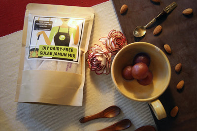 Vijay Sweets Plant Based Gulab Jamun Premix (Dairy-Free)