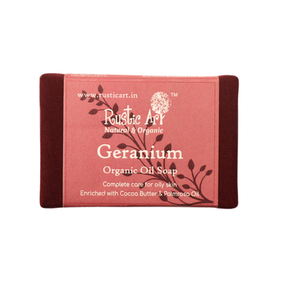 Geranium Soap (100gm) | Organic, Vegan