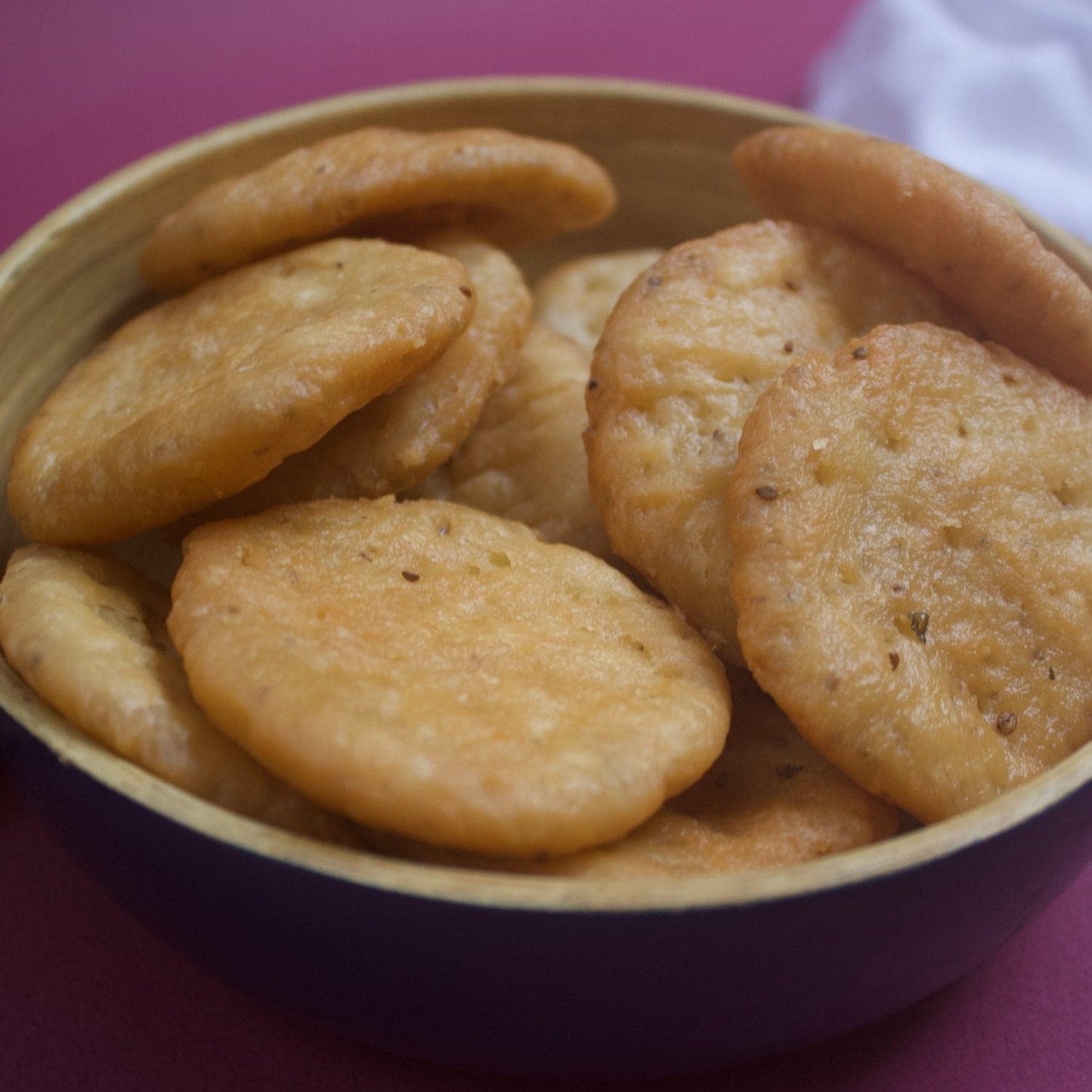 Meethi Kahani Plain Mathri (Wholewheat) - plant based Dukan