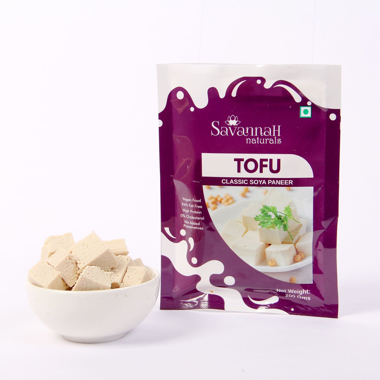 Savannah Naturals Classic Tofu, 200gm