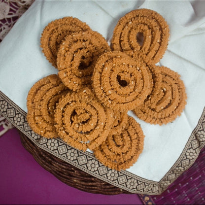 Meethi Kahani Chakli (Wholewheat) - plant based Dukan