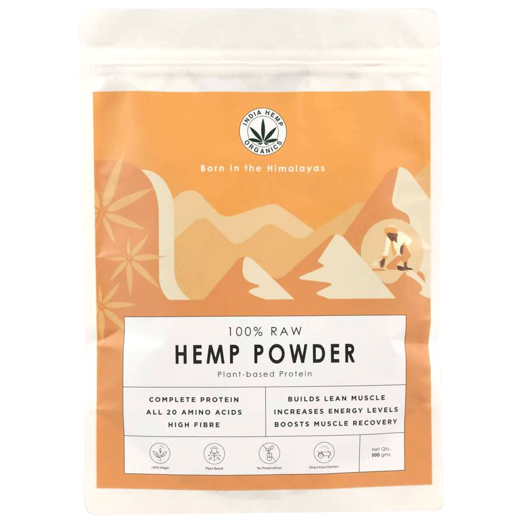 India Hemp Organics Hemp Protein Powder - Vegan Dukan