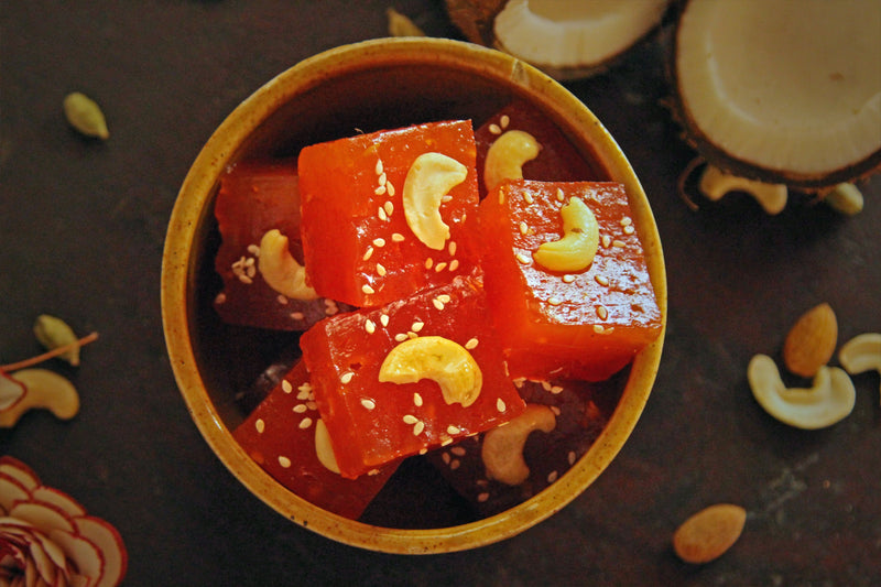 Vijay Sweets Plant-Based Kerala Halwa - 1/2 KG (Dairy Free)