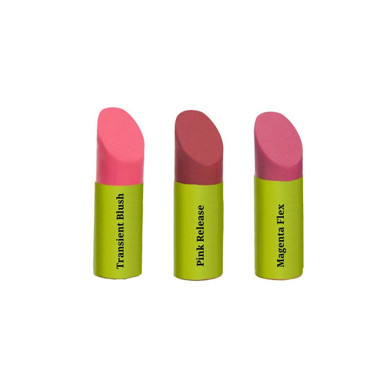 Rustic Art Imbeau Little Pink | Zero waste Lip & Cheek Tint | Pack of 3 (MINI)