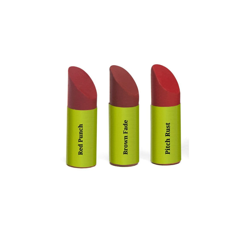 Rustic Art Imbeau Little Red | Zero waste Lip & Cheek Tint | Pack of 3 (MINI)