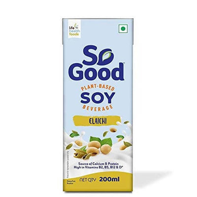 So Good Plant Based Vegan Soy Milk Elaichi 200ml Online