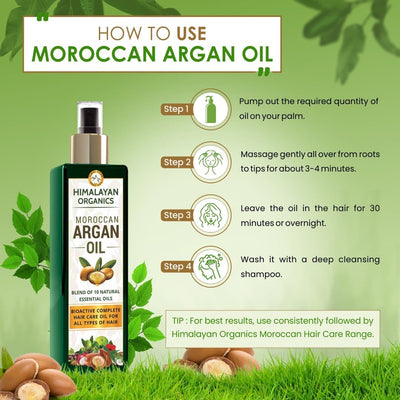 Himalayan Organics Moroccan Argan Oil - 200ml