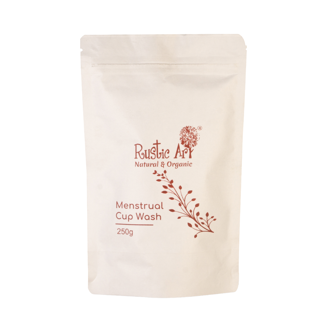 Natural Menstrual Cup Wash Powder (250gm) | Organic, Vegan